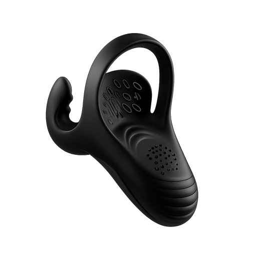 Held — An honest silicone ring with vibration, made for couples over 50